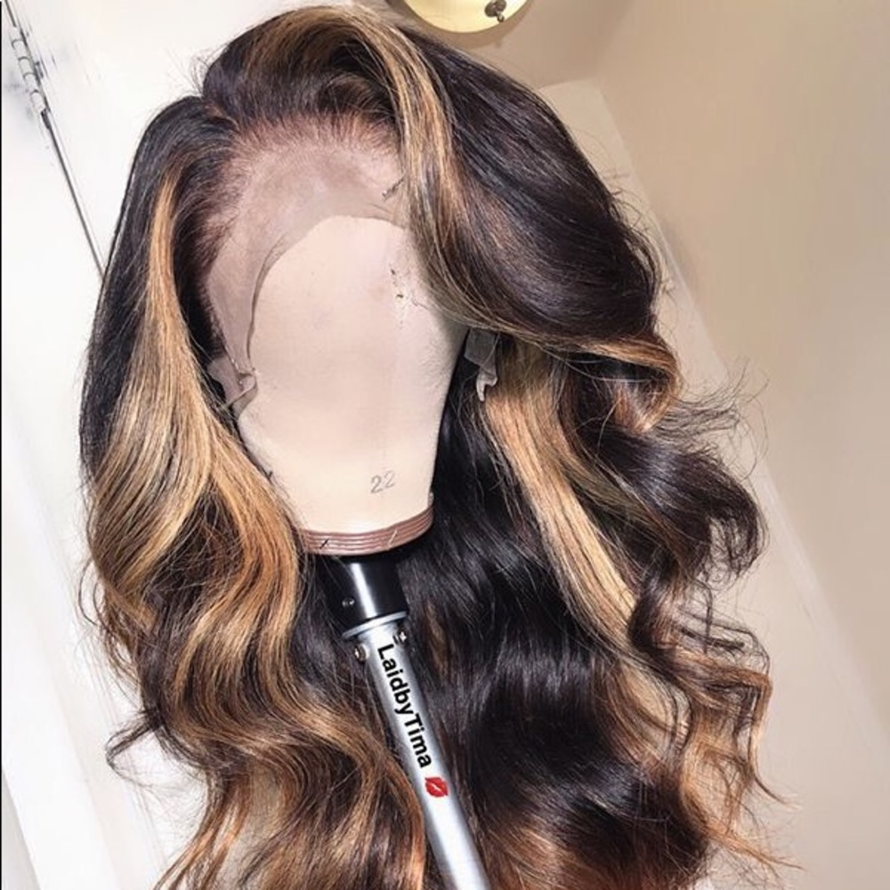 24 inch lace closure wig